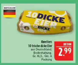 Marktkauf Kwetters 10 frische dicke eier Angebot