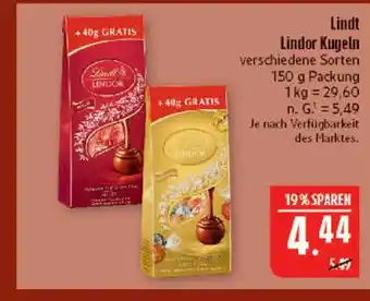 Marktkauf Lindt lindor kugeln Angebot