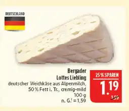Marktkauf Bergader lottes liebling Angebot