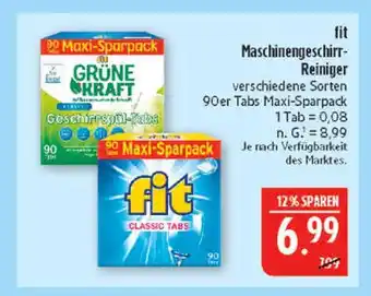 Marktkauf Grüne kraft geschirrspül-tabs maxi-sparpack Angebot