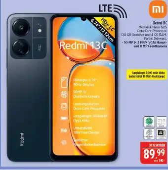Marktkauf Xiaomi redmi 13c Angebot