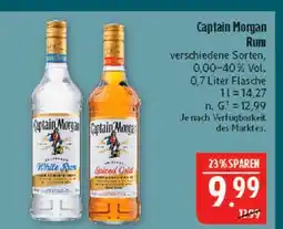 Marktkauf Captain morgan white rum Angebot