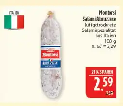 Marktkauf Montorsi salami abruzzese Angebot