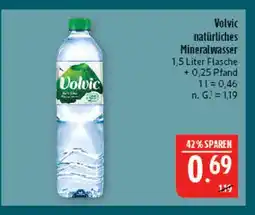 Marktkauf Volvic natürliches mineralwasser Angebot