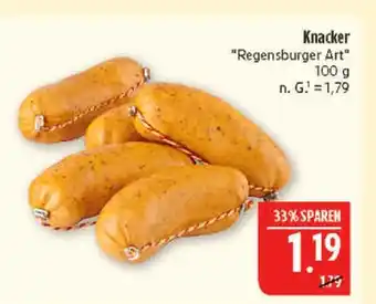 Marktkauf Knacker regensburger art Angebot