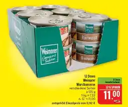 Marktkauf Weimarer wurstkonserve Angebot