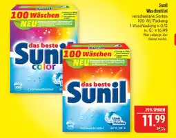 Marktkauf Sunil colorwaschmittel Angebot