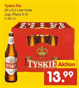 Netto Marken-Discount Tyskie pils Angebot