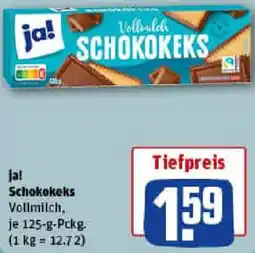 REWE ja! Schokokeks Angebot