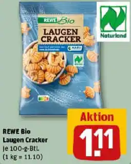 REWE REWE Bio Laugen Cracker Angebot