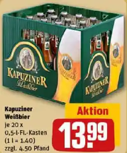 REWE Kapuziner Weißbier Angebot