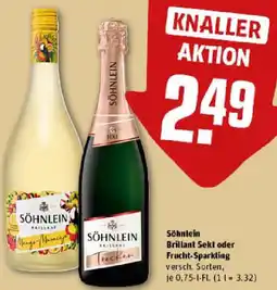 REWE Söhnlein Brillant Sekt oder Frucht-Sparkling Angebot