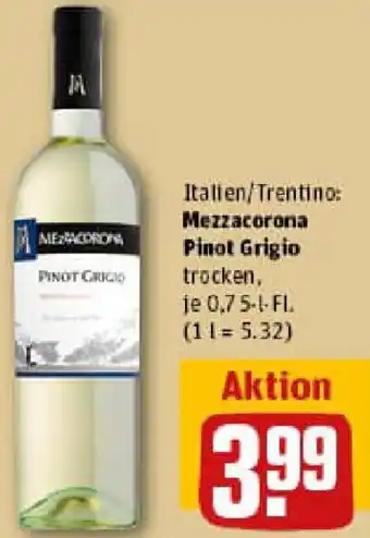 REWE Mezzacorona Pinot Grigio Angebot