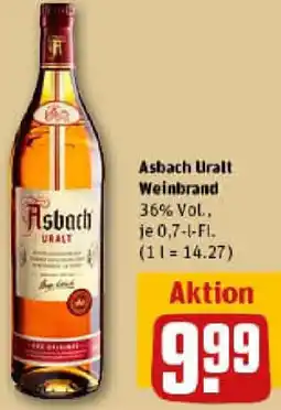 REWE Asbach Uralt Weinbrand Angebot