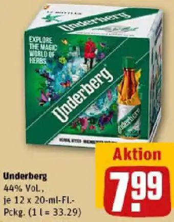 REWE Underberg Angebot