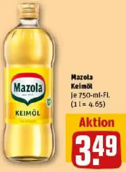 REWE Mazola Keimöl Angebot