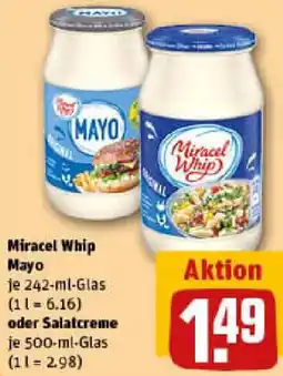 REWE Miracel Whip Mayo oder Salatcreme Angebot