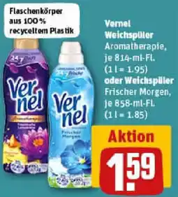 REWE Vernel Weichspüler oder Weichspüler Angebot