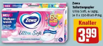 REWE Zewa Toilettenpapier Angebot
