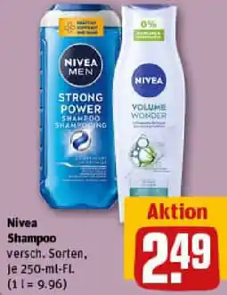 REWE Nivea Shampoo Angebot