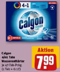 REWE Calgon 4in1 Tabs Wasserenthärter Angebot