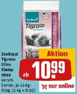 REWE Zoo Royal Tigrooo Ultra Klumpstreu Angebot