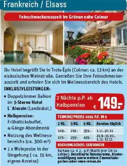 REWE Frankreich/Elsass Angebot