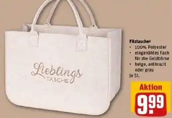 REWE Filztasche Angebot