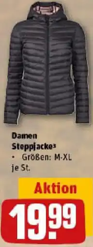 REWE Damen Steppjacke Angebot
