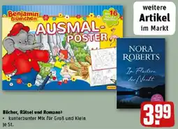 REWE Bücher, Rätsel und Romane Angebot