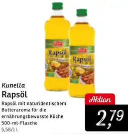 KONSUM Kunella Rapsöl Angebot