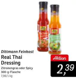 KONSUM Dittmann Feinkost Real Thai Dressing Angebot