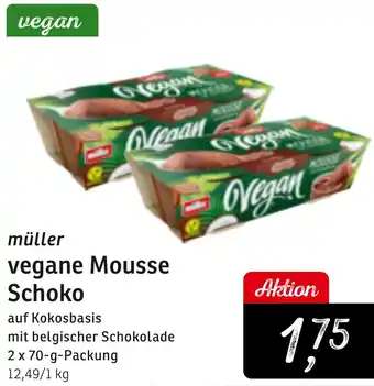 KONSUM müller vegane Mousse Schoko Angebot