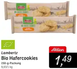 KONSUM Lambertz Bio Hafercookies Angebot