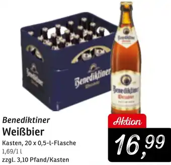 KONSUM Benediktiner Weißbier Angebot