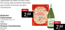 KONSUM Badischer Federweisser oder Steinhaus Elsässer Flammkuchen Angebot