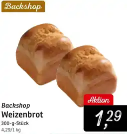 KONSUM Backshop Weizenbrot Angebot