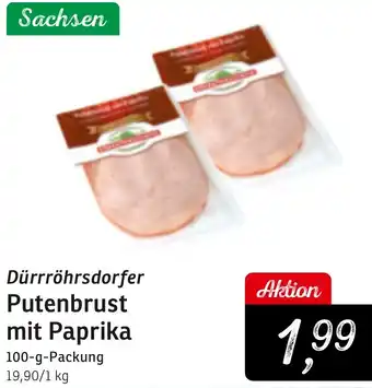 KONSUM Dürrröhrsdorfer Putenbrust mit Paprika Angebot