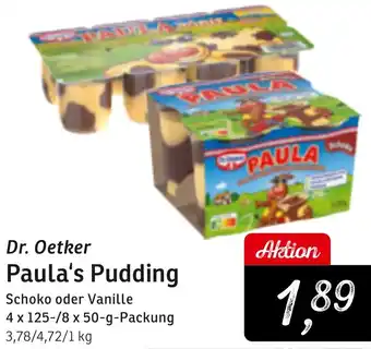 KONSUM Dr. Oetker Paula's Pudding Angebot