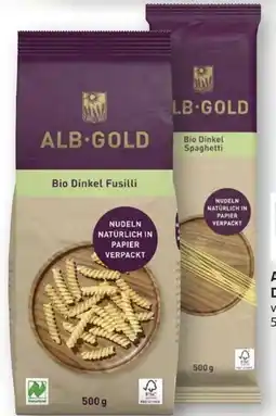 Edeka Alb-Gold Bio-Dinkel-Teigwaren Angebot