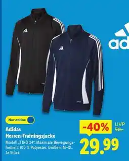 Lidl Adidas Herren-Trainingsjacke Angebot