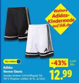Lidl Adidas Herren-Shorts Angebot