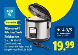 Lidl SILVERCREST KITCHEN TOOLS Reiskocher Angebot