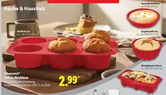 Lidl Silvercrest Silikon-Backform Angebot