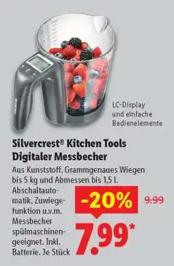 Lidl Silvercrest Kitchen Tools Digitaler Messbecher Angebot
