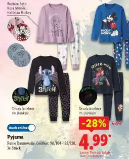 Lidl Pyjama Angebot