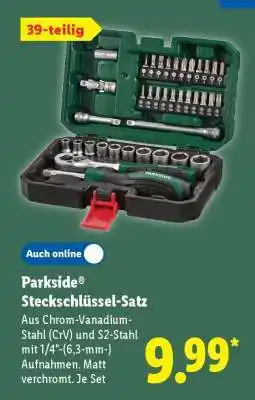 Lidl Parkside Steckschlüssel-Satz Angebot