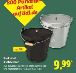 Lidl Parkside Ascheeimer Angebot