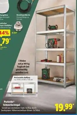 Lidl PARKSIDE Schwerlastregal Angebot