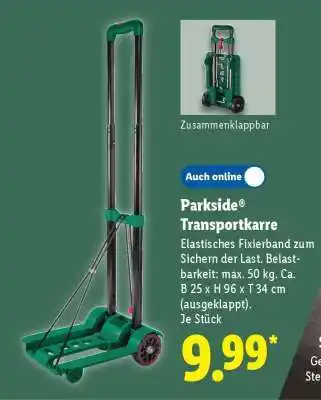 Lidl PARKSIDE Transportkarre Angebot